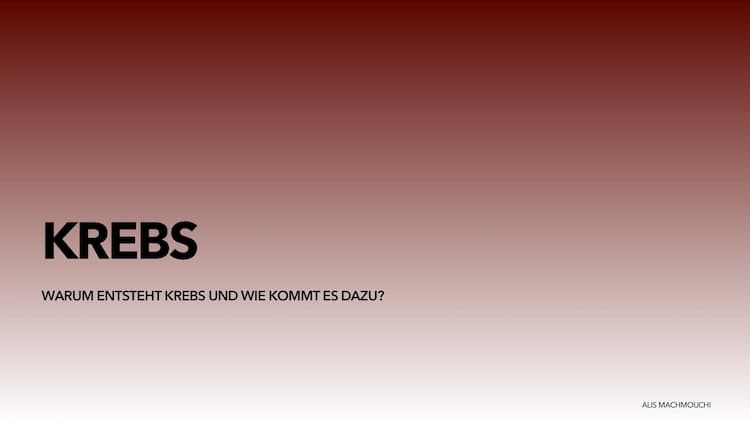 Know Referat zum Thema „Krebs“ thumbnail