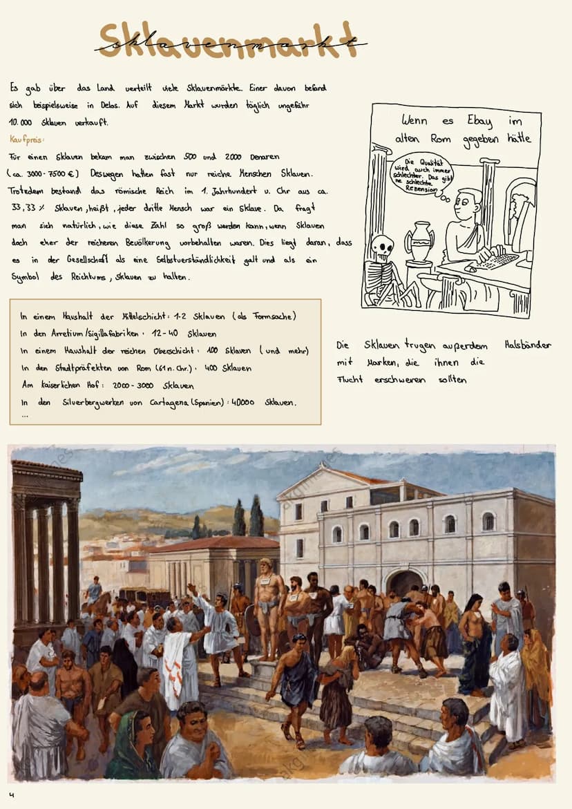 o
Akersklave
Sklaven th
Mienensklave
Haussklave
plike
Gladiator
der römischen
Он Inholtcuaczeichnis
römischen
Sklaven
men
Seite 1:
Titelbild