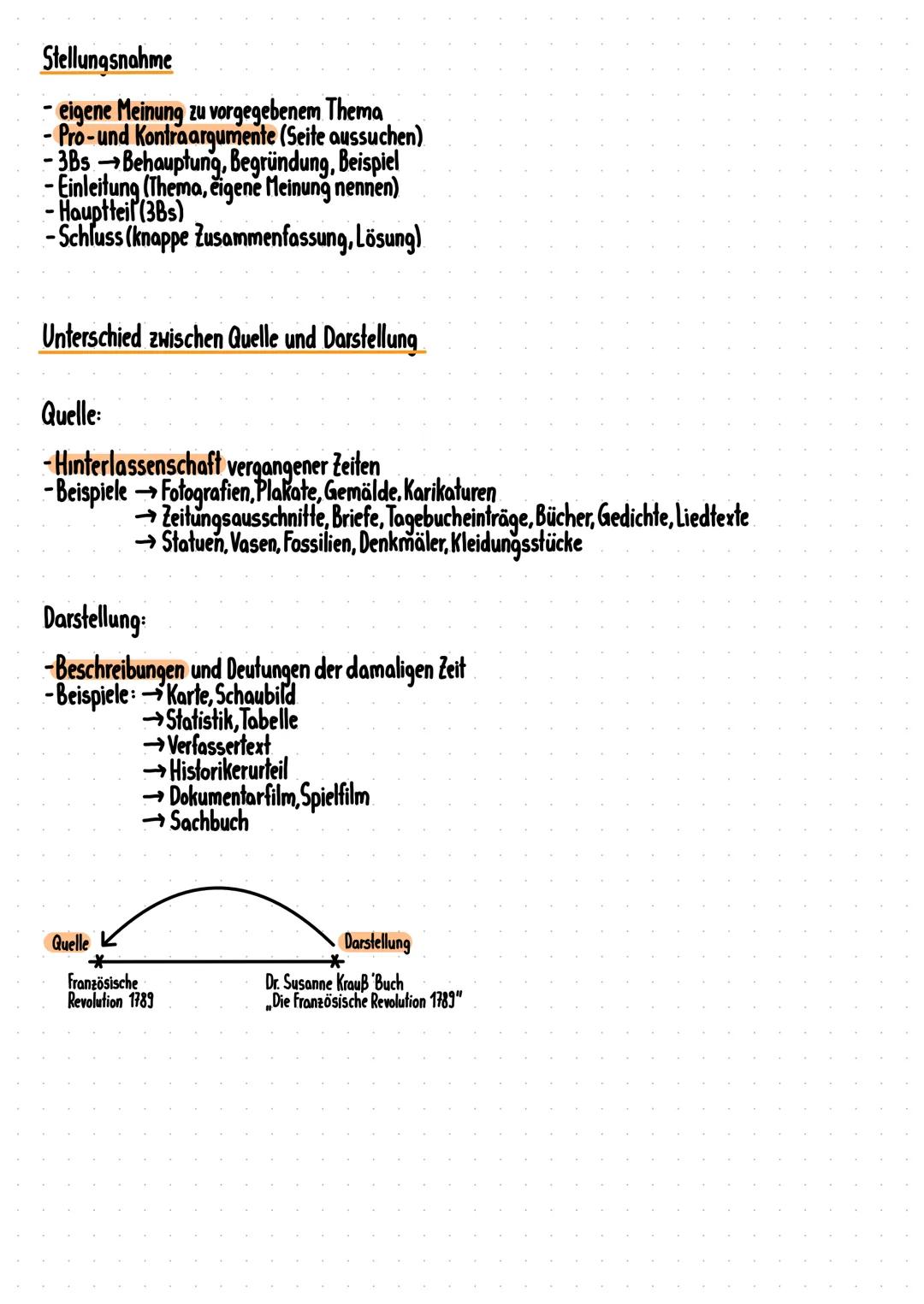 Sachurteil
-damalige Zeit
-verschiedene Perspektiven von Zeitgenossen
-historisches Wissen
Geschichte
-historisches Ereignis beurteilen
-For