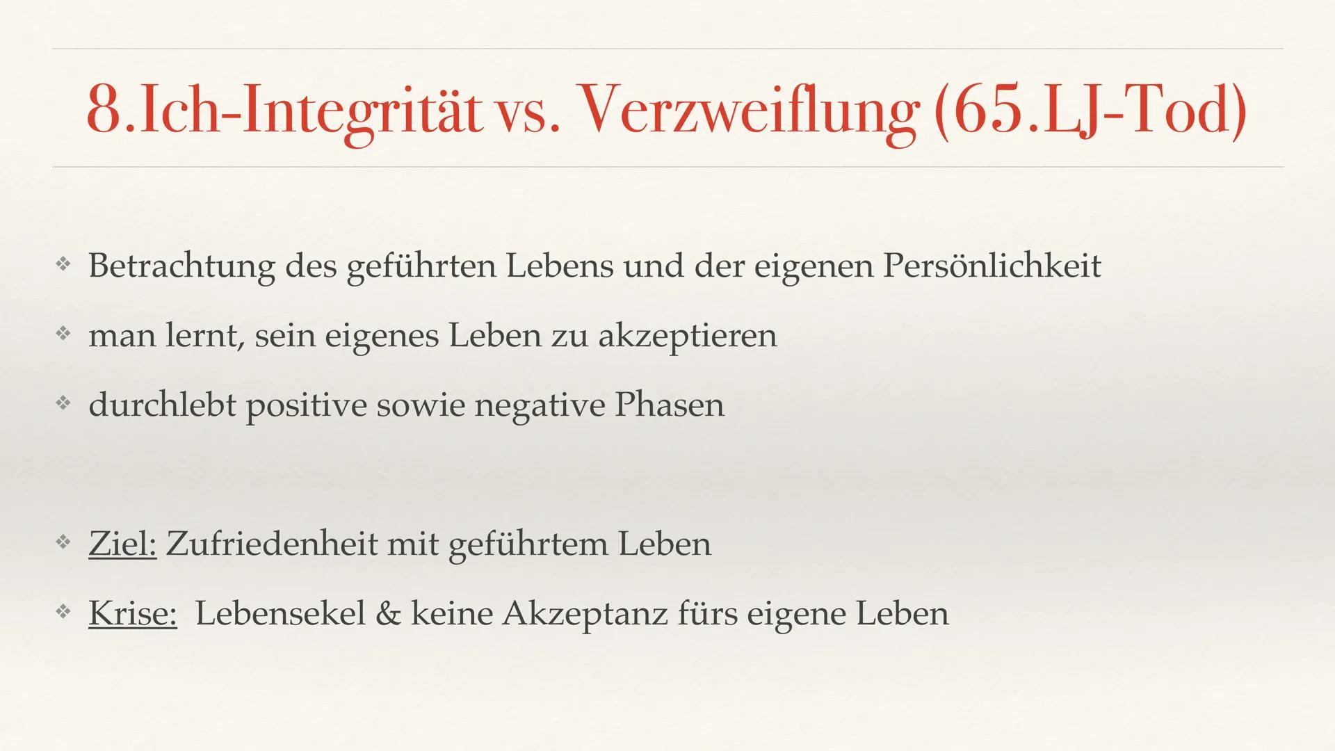 Das Stufenmodell der psychosozialen Entwicklung nach
Erik H. Erikson
Von Jamie * Erik Homburger Erikson
Allgemeines und Kerngedanken
* Ident