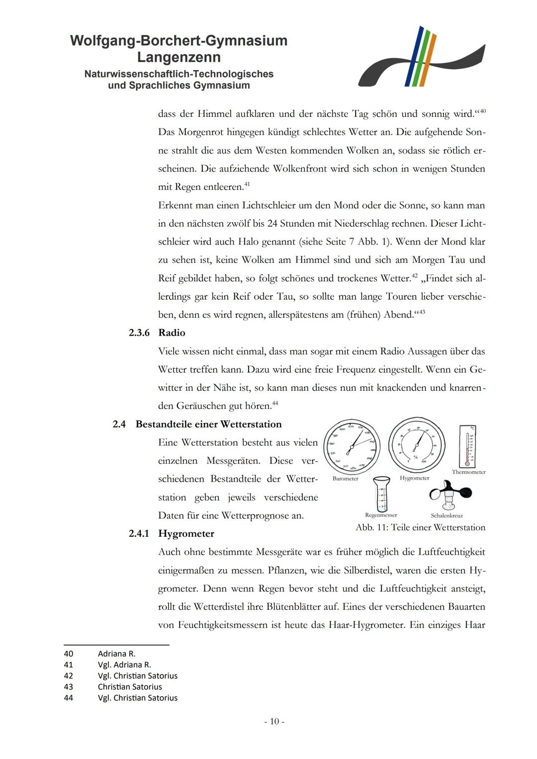 Wolfgang-Borchert-Gymnasium
Langenzenn
Naturwissenschaftlich-Technologisches
und Sprachliches Gymnasium
W - Seminar ,,Luft- und Raumfahrt"
,