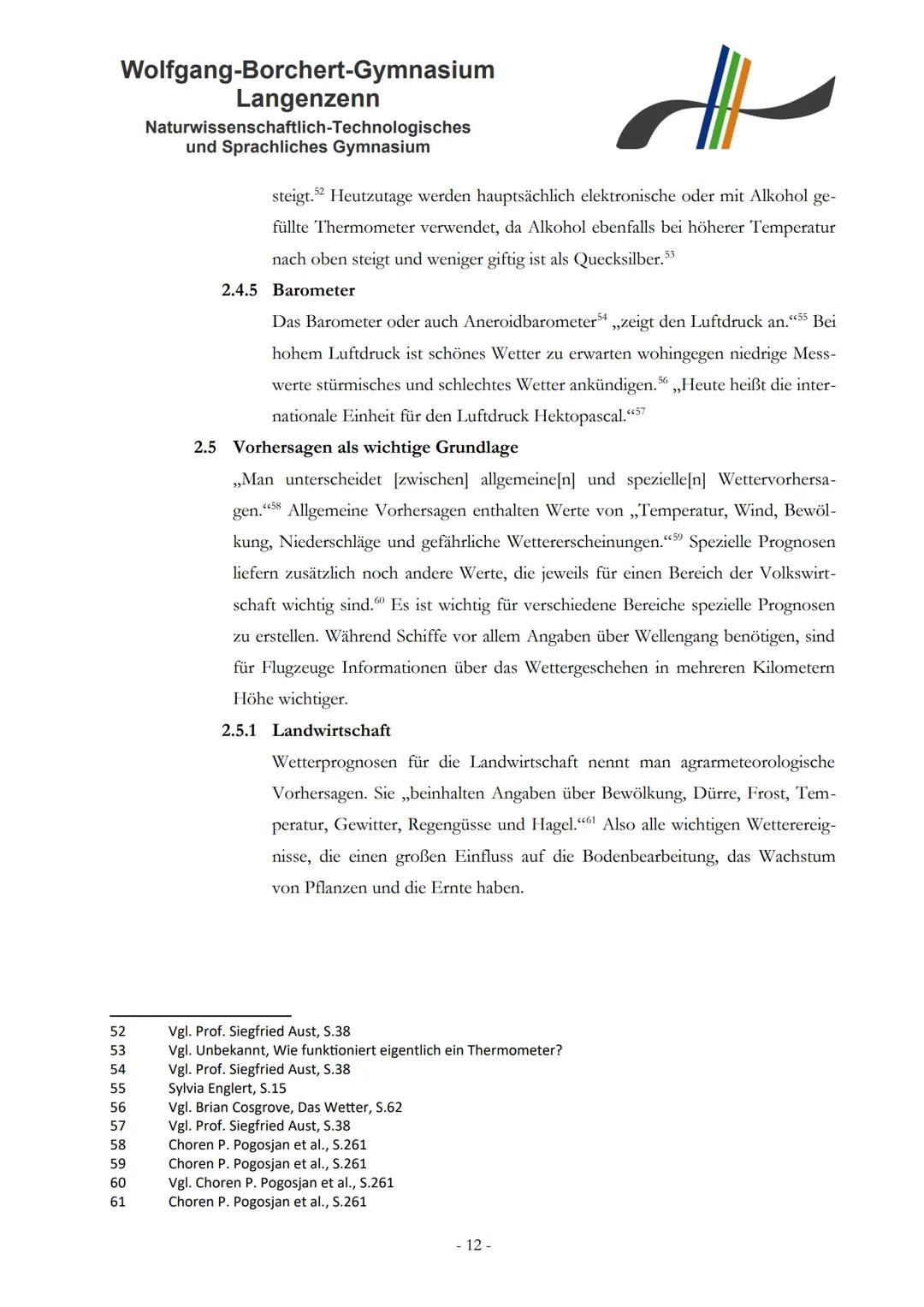 Wolfgang-Borchert-Gymnasium
Langenzenn
Naturwissenschaftlich-Technologisches
und Sprachliches Gymnasium
W - Seminar ,,Luft- und Raumfahrt"
,