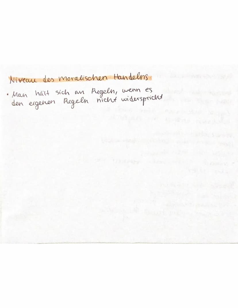 1. Prähionventionelle Moral
=>
shife
eigene Perspektive dominiert
·any Folgen für eigene Wohlergehen geblicht
1: Orientierung an Strafe & Ge