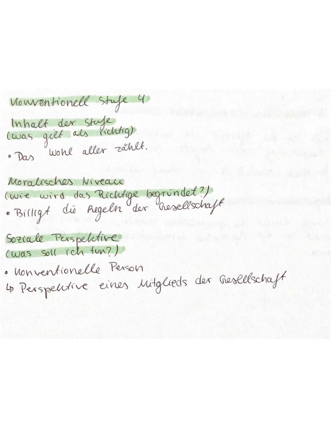 1. Prähionventionelle Moral
=>
shife
eigene Perspektive dominiert
·any Folgen für eigene Wohlergehen geblicht
1: Orientierung an Strafe & Ge