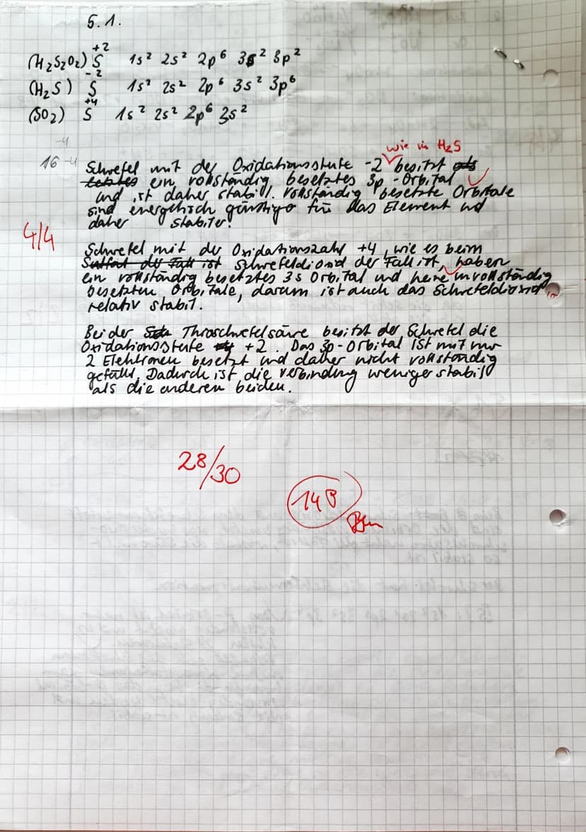 2. Leistungskontrolle: Redoxreaktionen
1. Arsenit reagiert mit Brom nach folgender Gleichung:
Amalera
AsO 3³+ Br₂ + H₂O = ASO³ + 2 Br + 2H*
