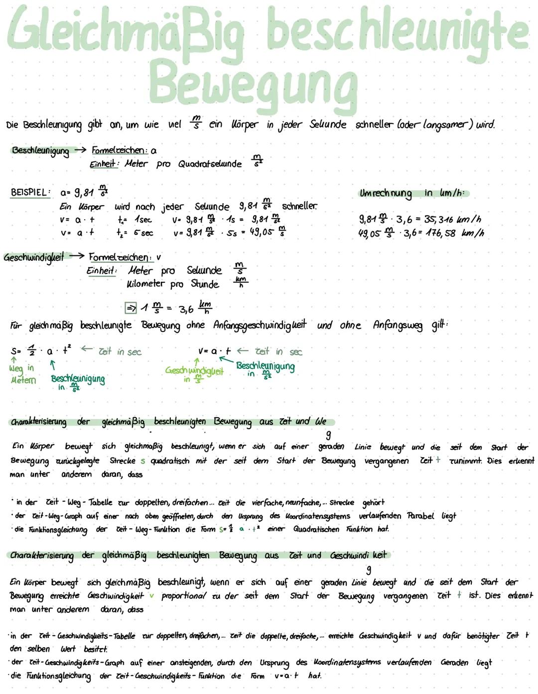 Bewegung