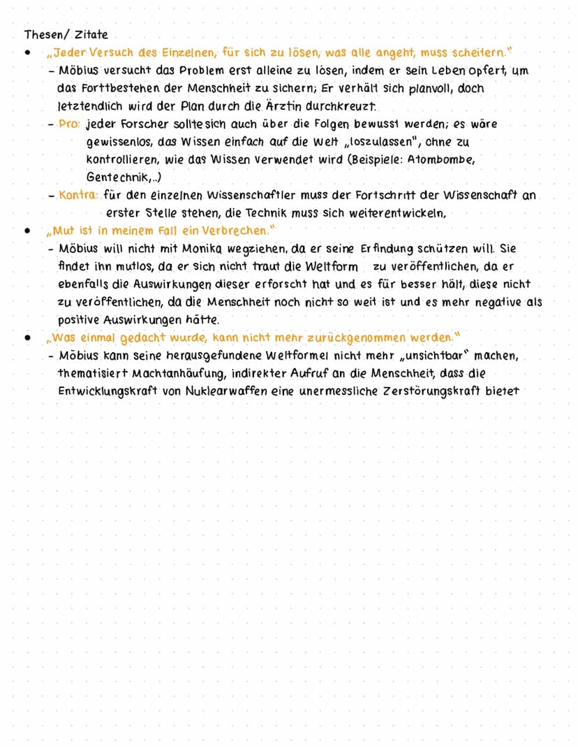 Die Physiker - Szenenanalyse
I. Einleitung
Informationen übers Buch + Inhaltsangabe
Die Komödie Die Physiker" des Schweizer Schriftstellers 