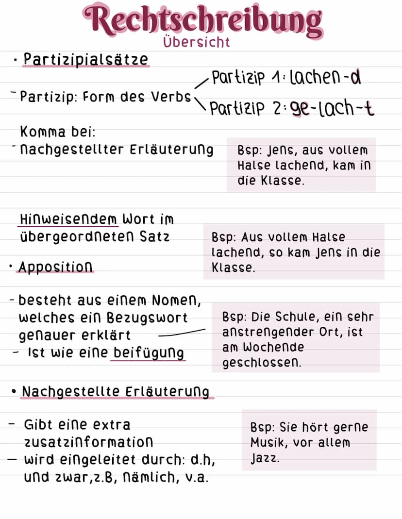 1.Zeichensetzung
Satzreihe:
Aneinanderreihung von Hs
●
Rechtschreibung
Übersicht
●
Satzgefüge:
HS+ Ns
HS
Die Kinder trinken
→BSP: Orangensaf
