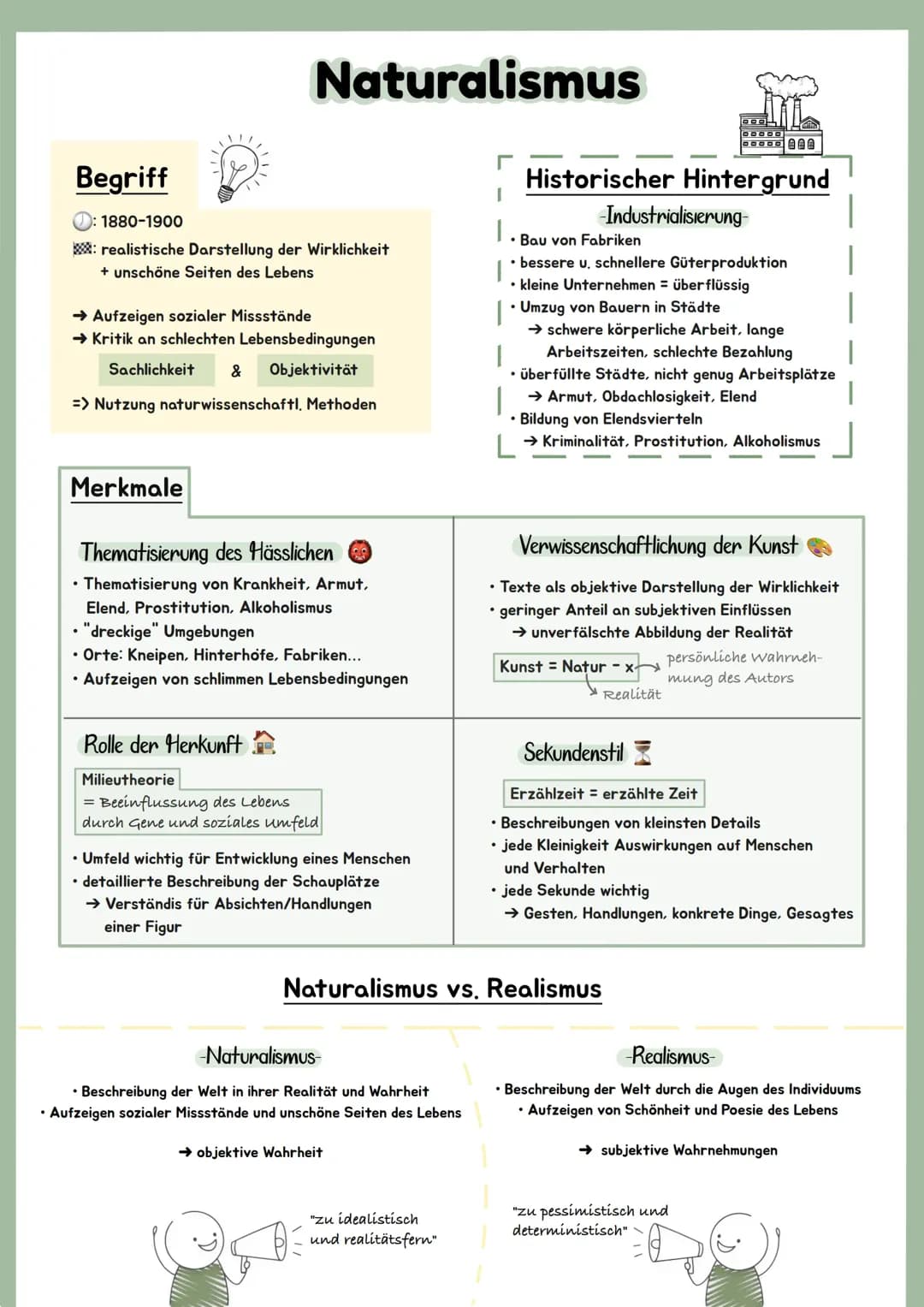 Naturalismus - Bahnwärter Thiel