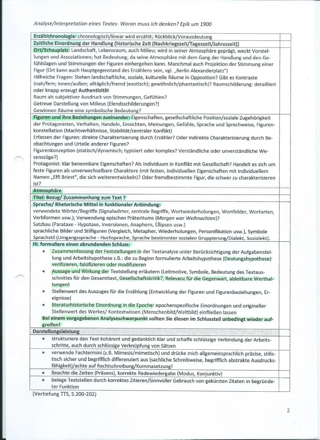 Analyse/Interpretation eines Textes-Woran muss ich denken? Epik um 1900

Analyse: Darstellung der Wechselwirkung von Inhalt, Form und Sprach