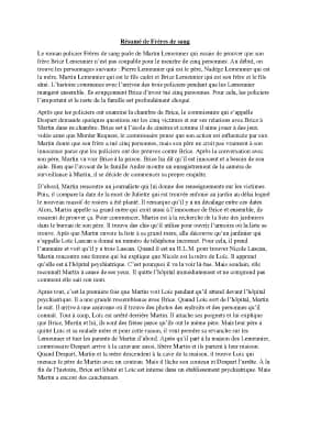 Know Résumé Frères de sang thumbnail