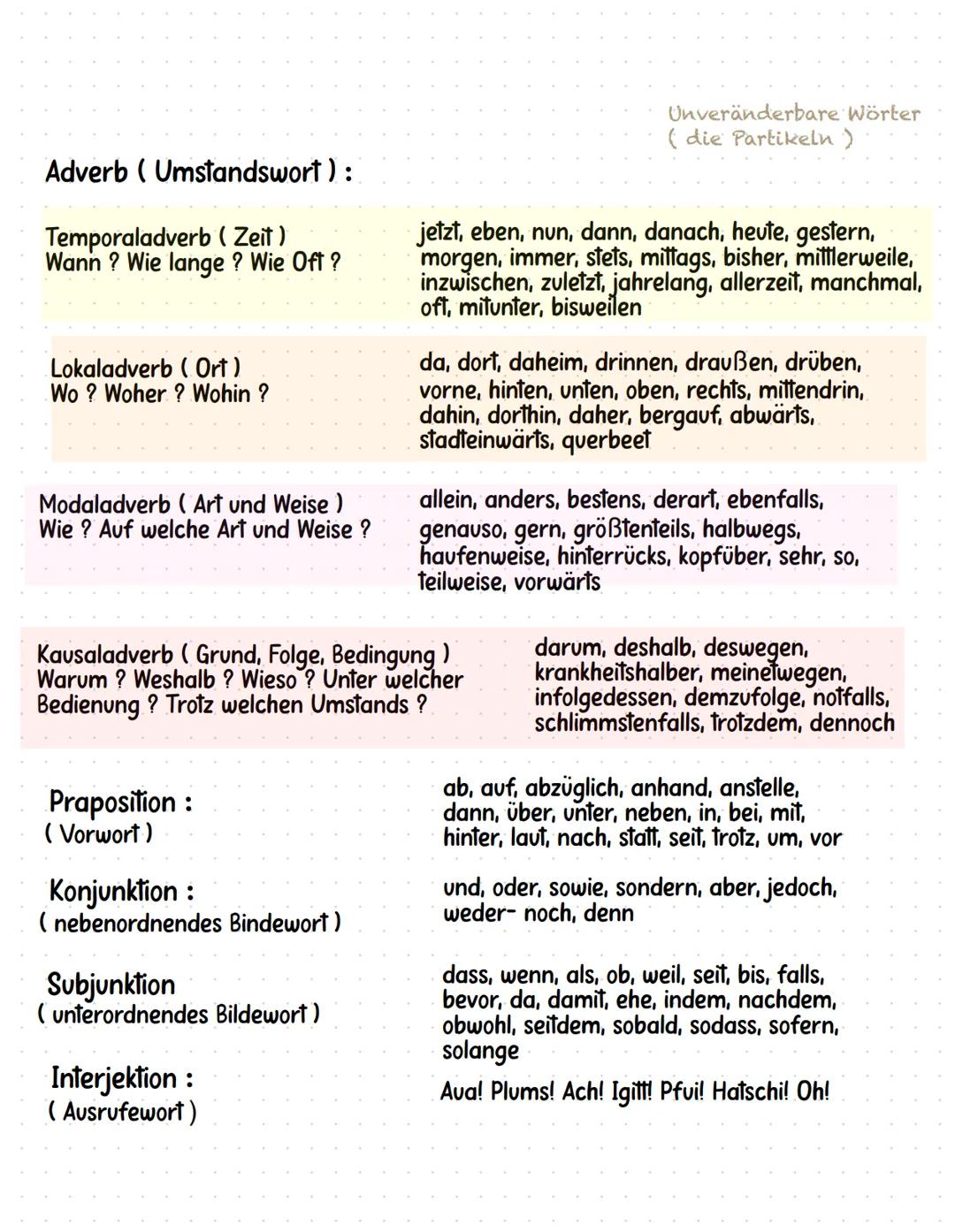 # Grammatik

wortarten

Nomen:

Artikel :

bestimmter Artikel

unbestimmter Artikel

Adjektiv:

Pronomen:

Personalpronomen

Reflexivpronome
