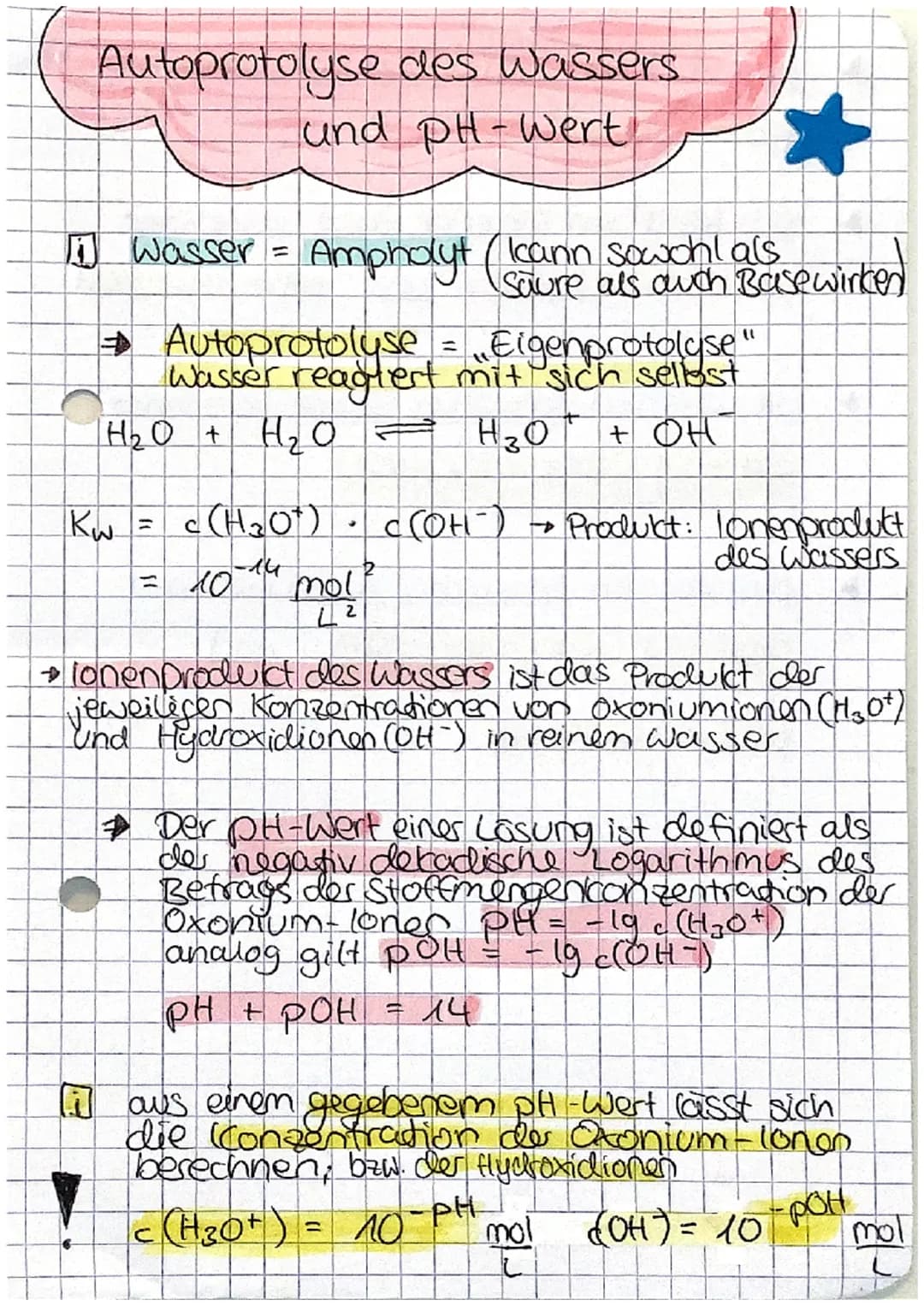 Saure-Base-Theorie
A Saure
Base
Ampholyt =
=
HA
Saure 1
Protonendonator
Protonen abgeben
nach Bronsted
Protonenakzeptor
Protonen aufnehmen
T