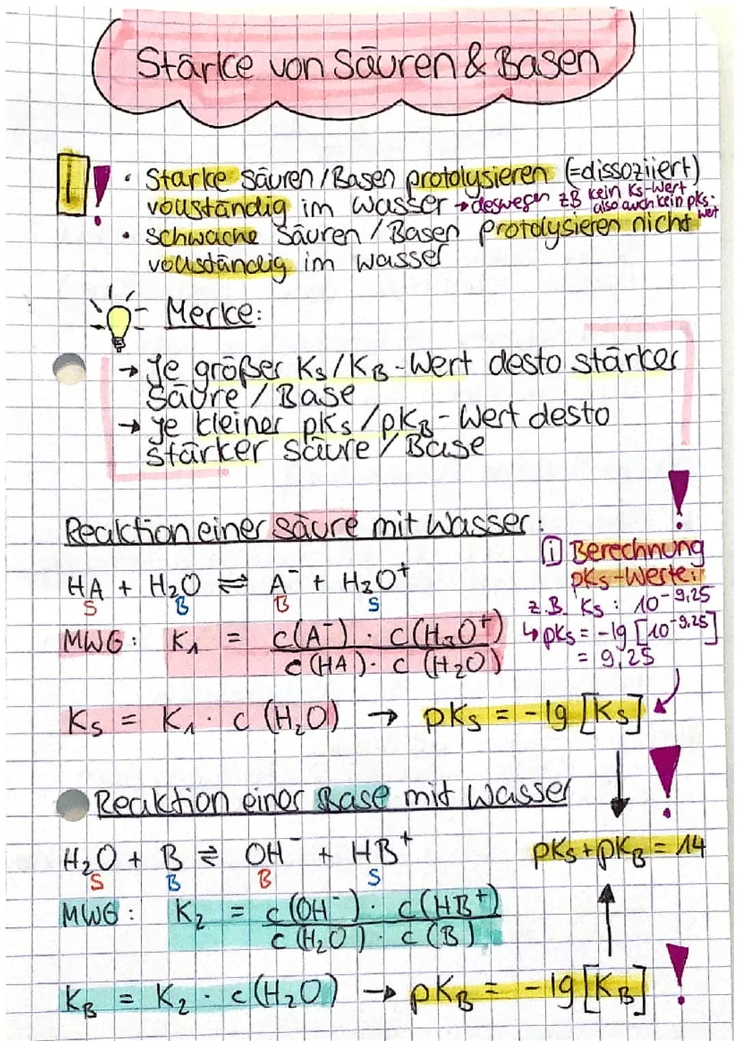 Saure-Base-Theorie
A Saure
Base
Ampholyt =
=
HA
Saure 1
Protonendonator
Protonen abgeben
nach Bronsted
Protonenakzeptor
Protonen aufnehmen
T
