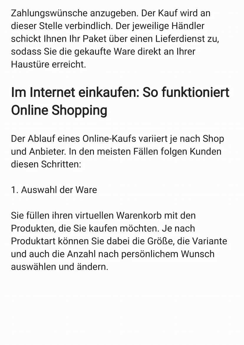 Online Shopping: So funktioniert
das Einkaufen im Netz
Bequemes Einkaufen von zuhause
10.12.2020
Das Internet bietet eine Fülle von Möglichk