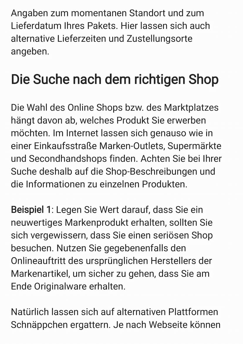 Online Shopping: So funktioniert
das Einkaufen im Netz
Bequemes Einkaufen von zuhause
10.12.2020
Das Internet bietet eine Fülle von Möglichk