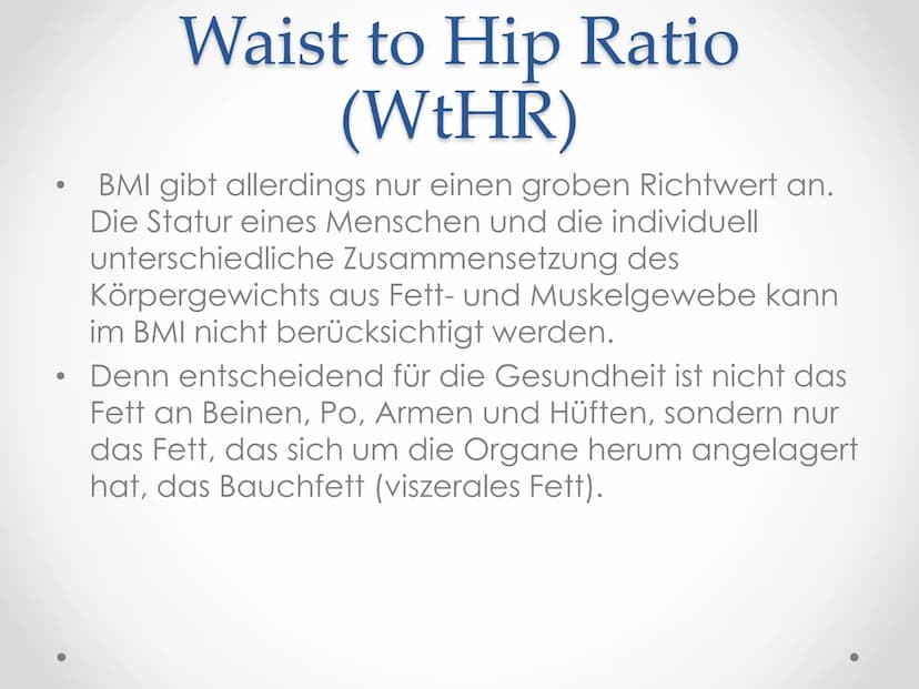 Essstörungen ●
Body Mass Index
Der Body-Mass-Index (BMI) ist eine Maßzahl für das
Körpergewicht eines Menschen im Verhältnis zu
seiner Größe