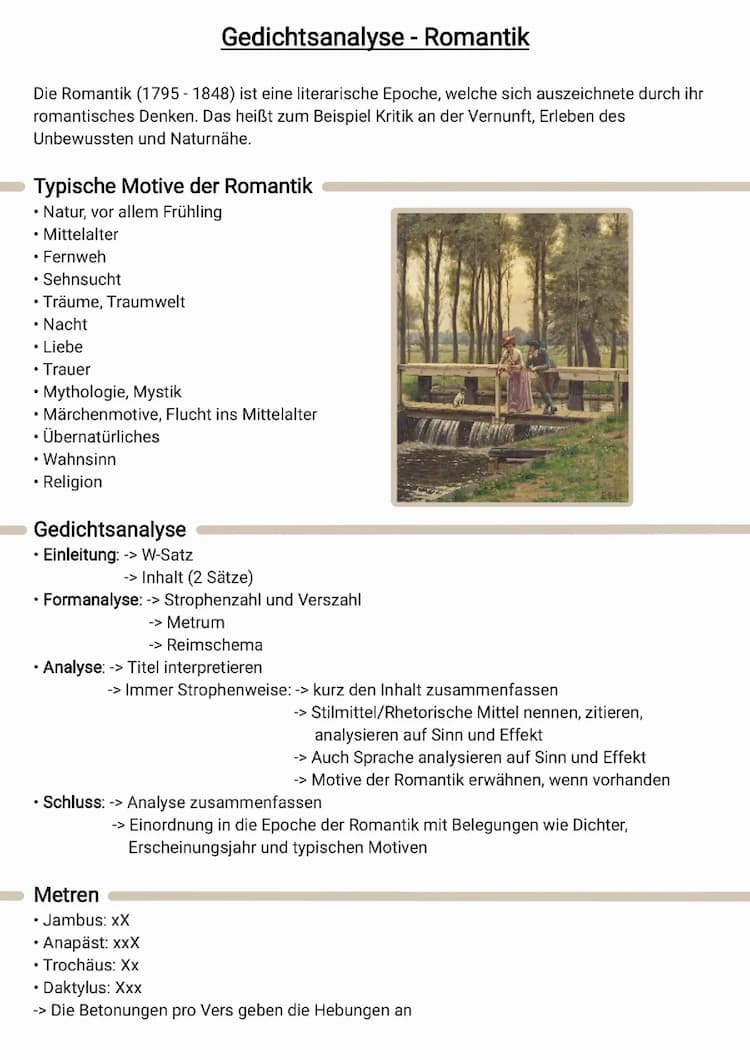 Know Gedichtsanalyse-Romantik thumbnail
