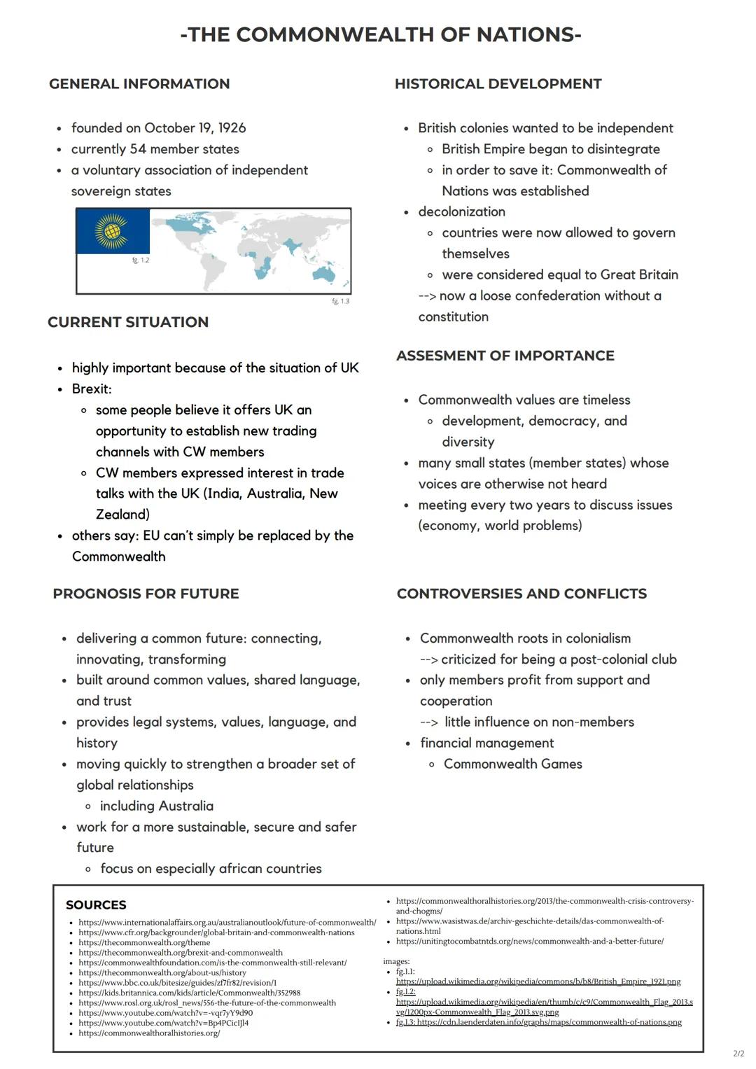 # BRITISH EMPIRE &
COMMONWEALTH OF NATIONS

GENERAL INFORMATION

-THE BRITISH EMPIRE-

HISTORICAL DEVELOPMENT

- was the largest empire on e