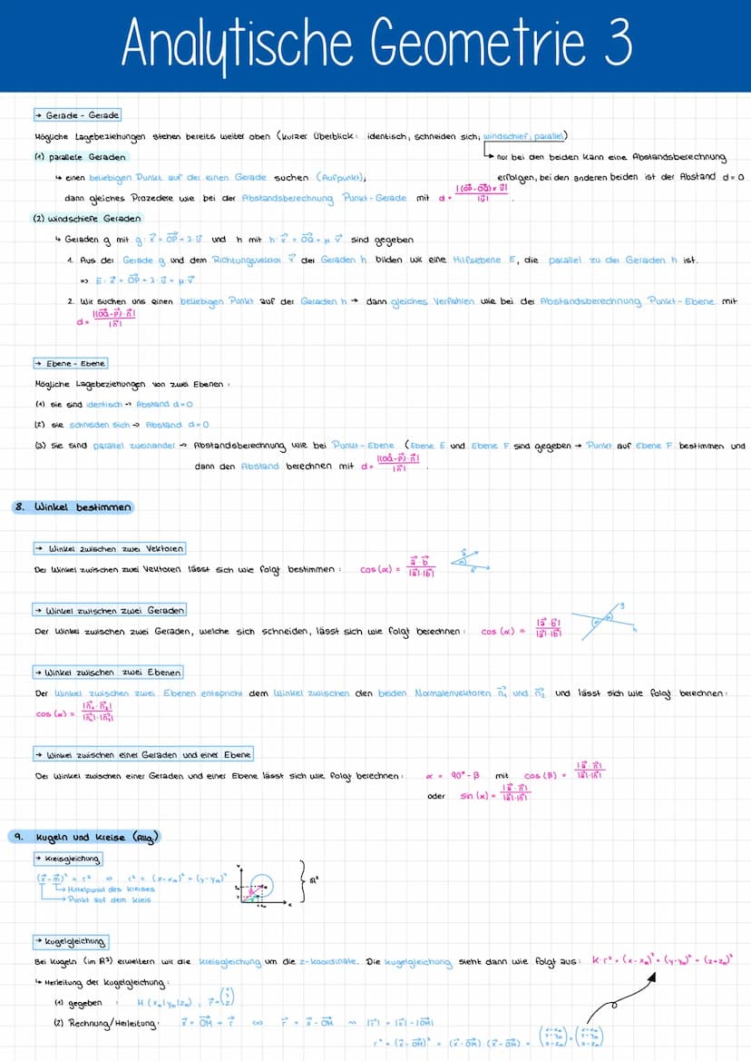 1.
2.
3
4.
5.
Grundlagen der analytischen Geometrie
→ Punkte im R¹ und R eintragen
(1) Zweidimensionaler Raum (R²):
Analytische Geometrie |
