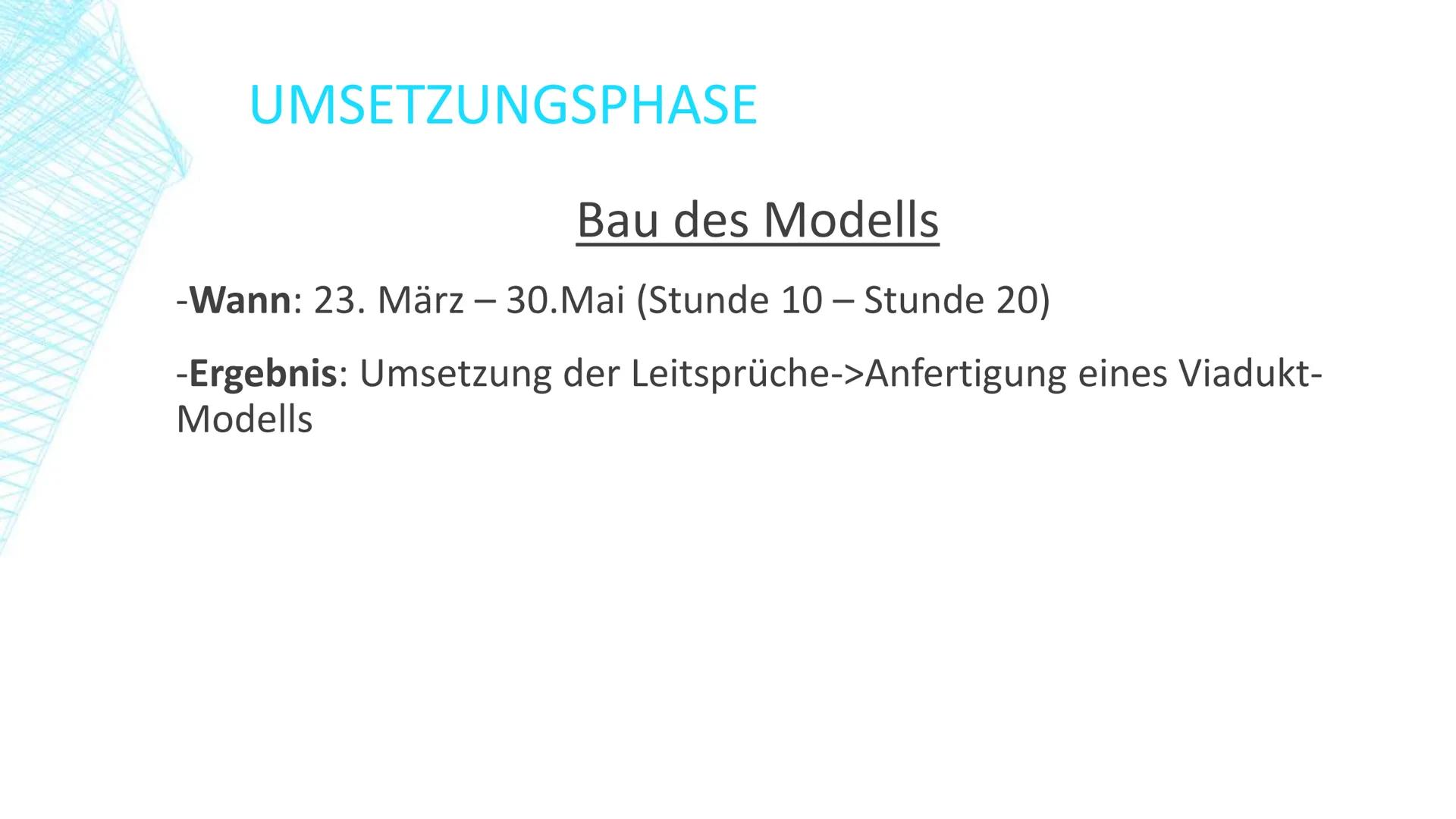 VIADUKTE
Was hat f(x)
8
8
x² + x mit Brücken zu tun?
49 GLIEDERUNG
■
■
Allgemeines über Viadukte
Definition und Geschichte
Unser Projekt
■
U