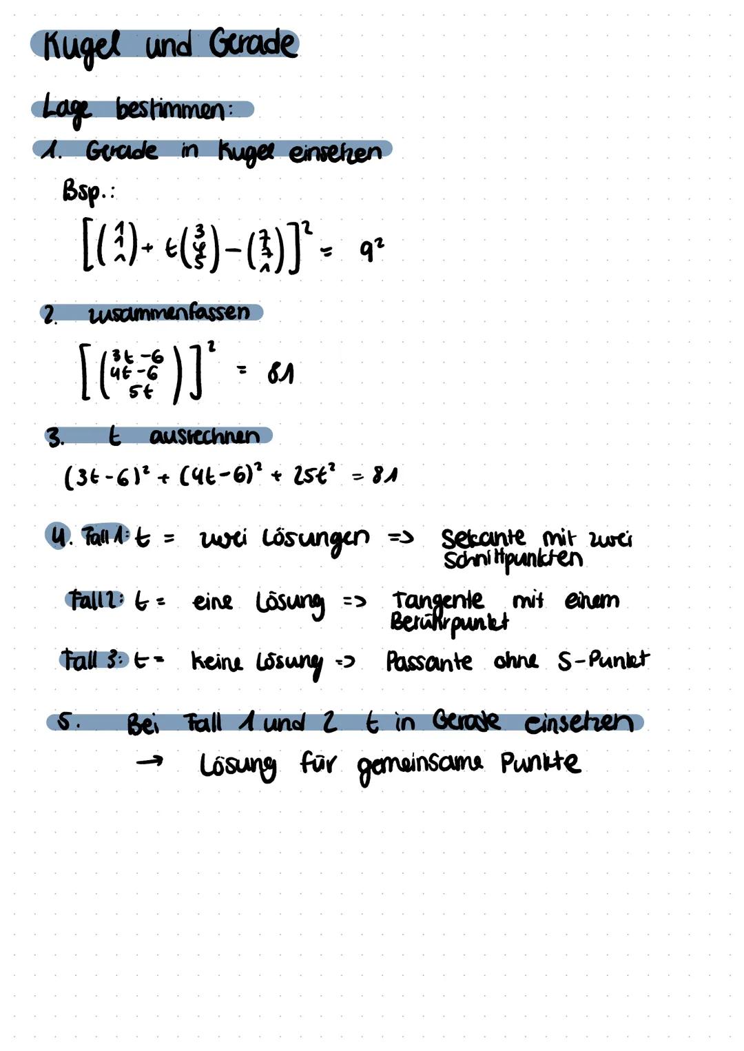 # Kugeln im Raum

Form:

K: $(x_1-m_1)^2+(x_2-m_2)^2 + (x_3-m_3)^2 = r^2$

6. K: $[(\frac{x_1}{x_2})-(\frac{m_1}{m_3})]^2 = r^2$

1. Umforme