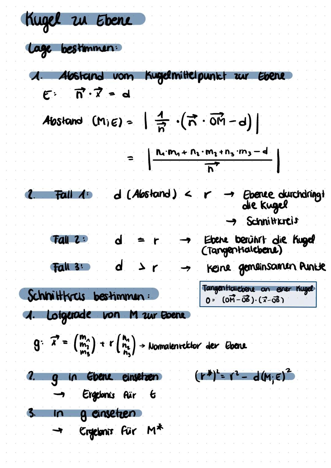 # Kugeln im Raum

Form:

K: $(x_1-m_1)^2+(x_2-m_2)^2 + (x_3-m_3)^2 = r^2$

6. K: $[(\frac{x_1}{x_2})-(\frac{m_1}{m_3})]^2 = r^2$

1. Umforme