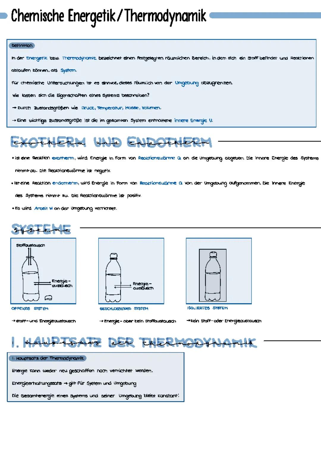 Thermodynamik in der Chemie: Exotherme und Endotherme Reaktionen leicht erklärt