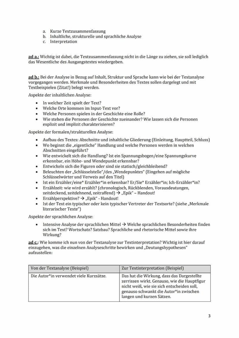 Schritt für Schritt zu einer gelungen Textinterpretation
Was ist eine Textinterpretation?
Die Textinterpretation stellt den nächsten Schritt