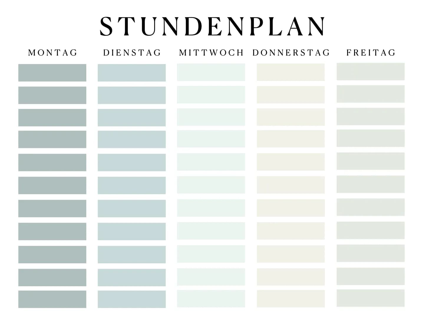 MONTAG
STUNDENPLAN
DIENSTAG
III
II
MITTWOCH DONNERSTAG FREITAG 口
a
28
O
64
Vorlagen
T
X
Vorlagen
Danach die Datei
auswählen
1
Vor dieser
Akt