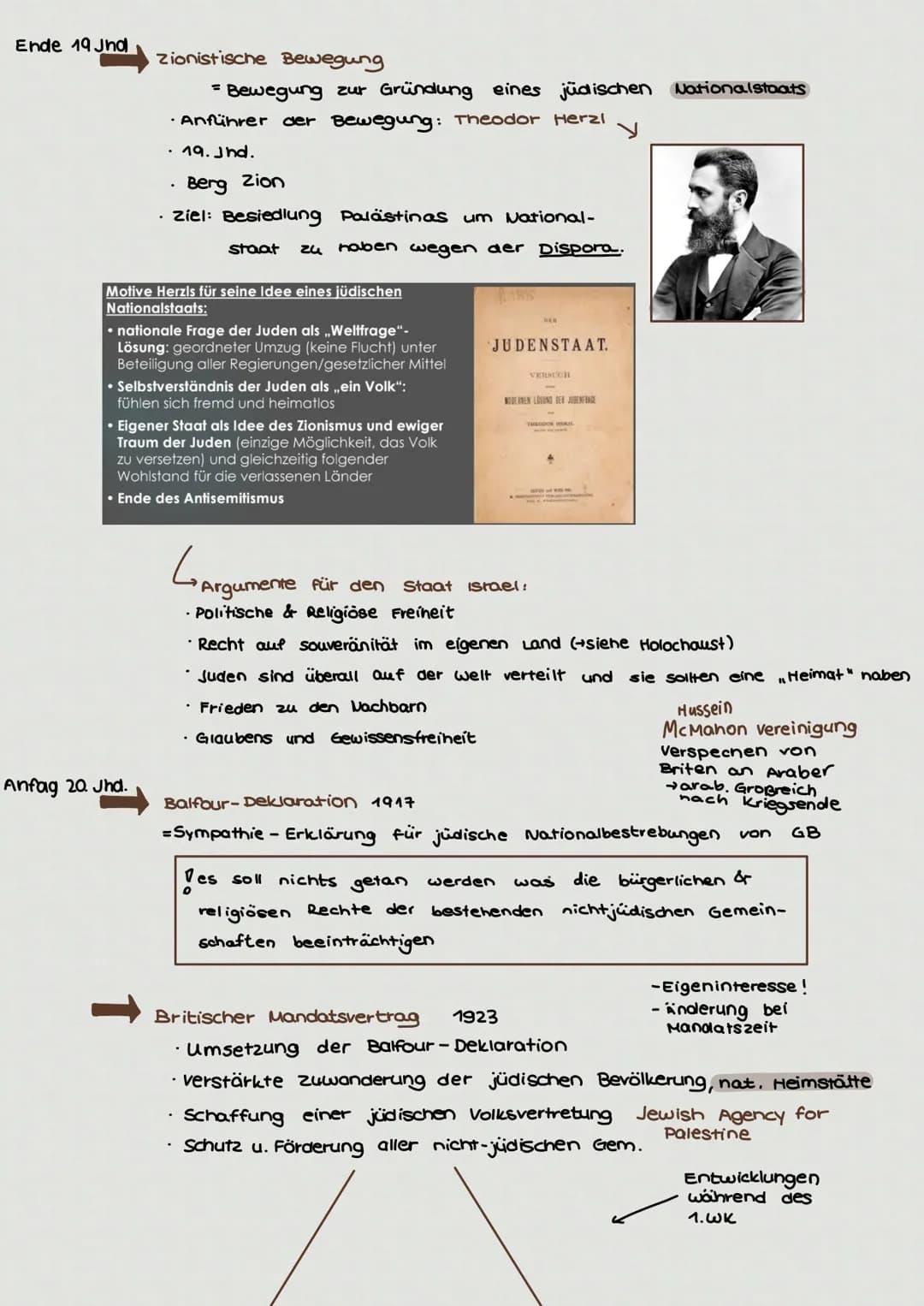 htt اسمد صممه له
VORGESCHICHTE
- Altes Testament: .Abraham als Stammvater Israels
Politische
Differenzen
→ Ende der unabhängigkeit des jüdis