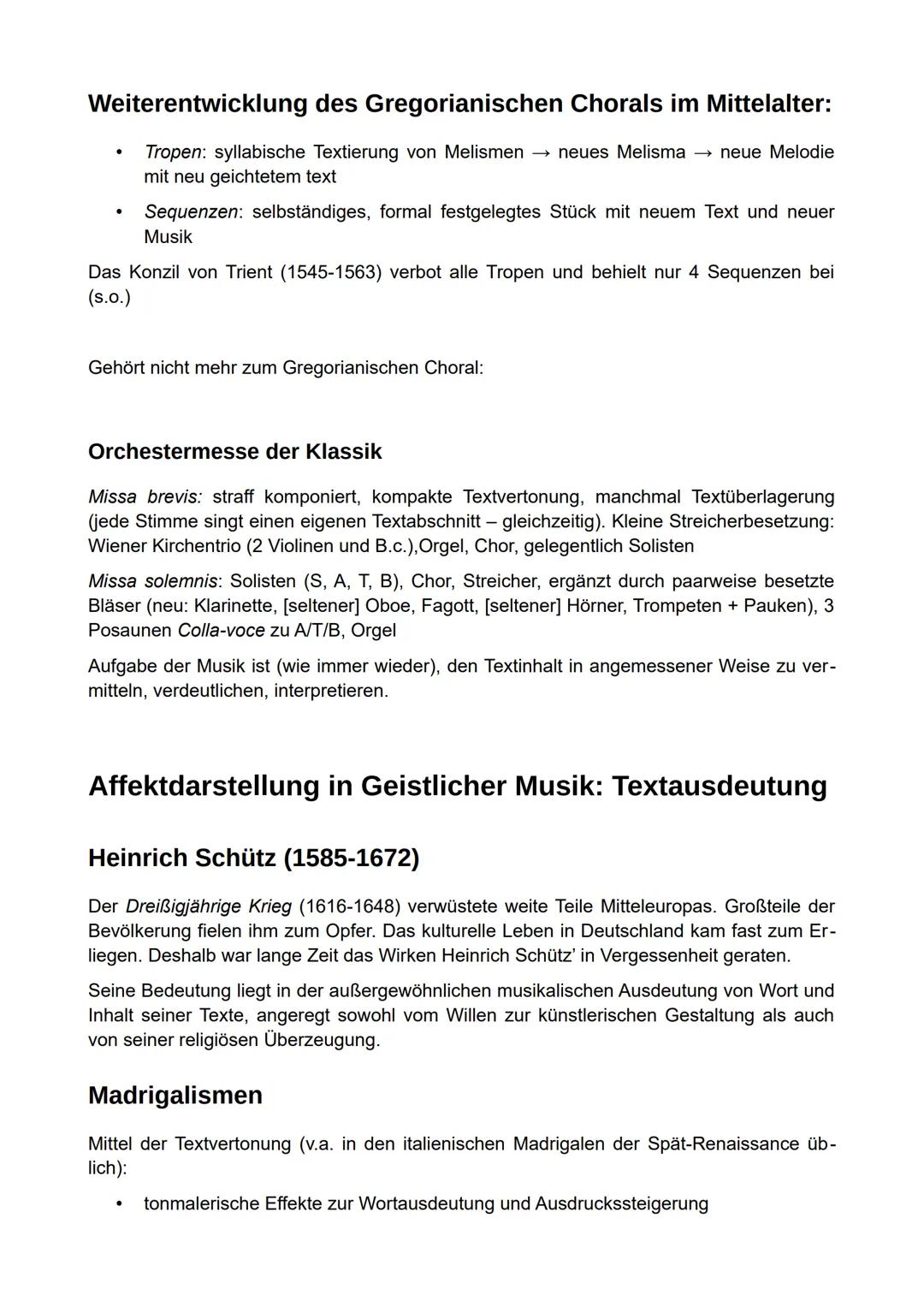 Der Gregorianische Choral
Herkunft
Papst Gregor I. (der Große) (regierte 590-604) ließ die liturgischen Gesänge seiner Zeit
sammeln und vere