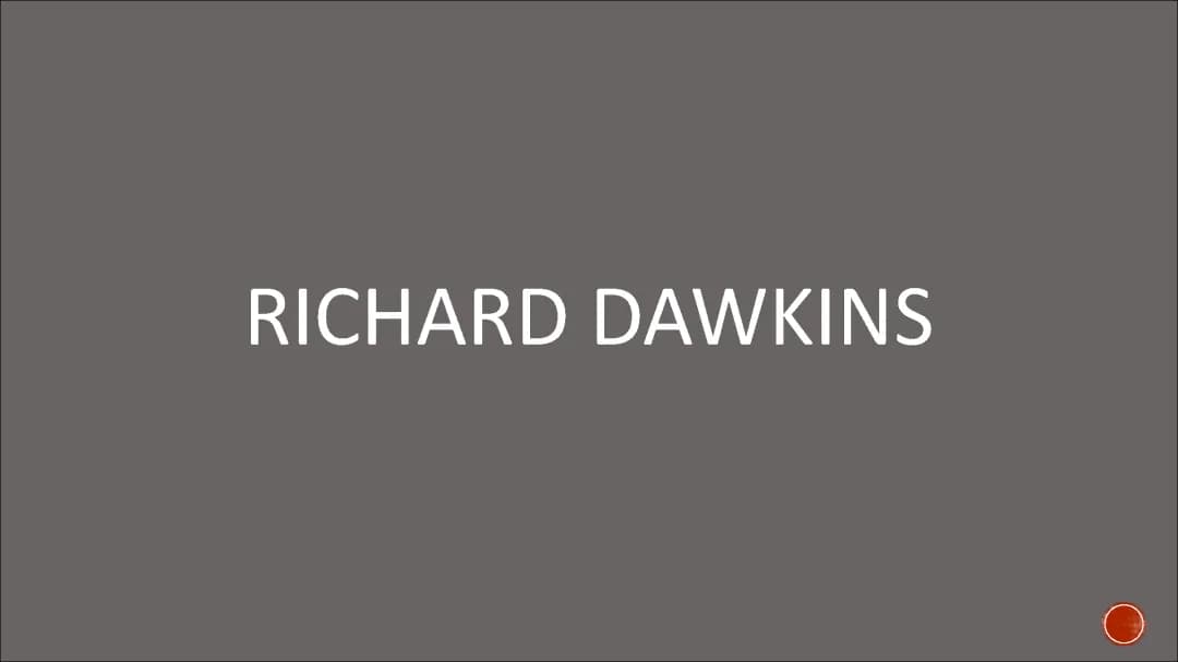 Richard Dawkins 