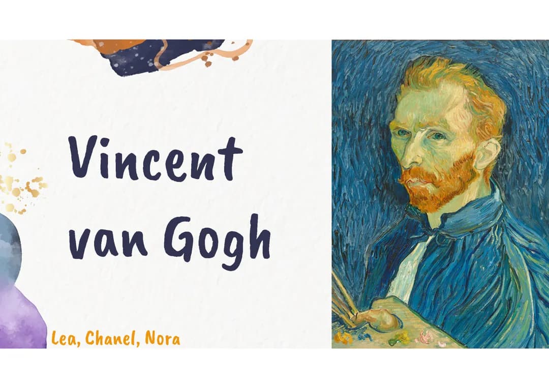 Van Gogh und Analyse "Sternennacht"