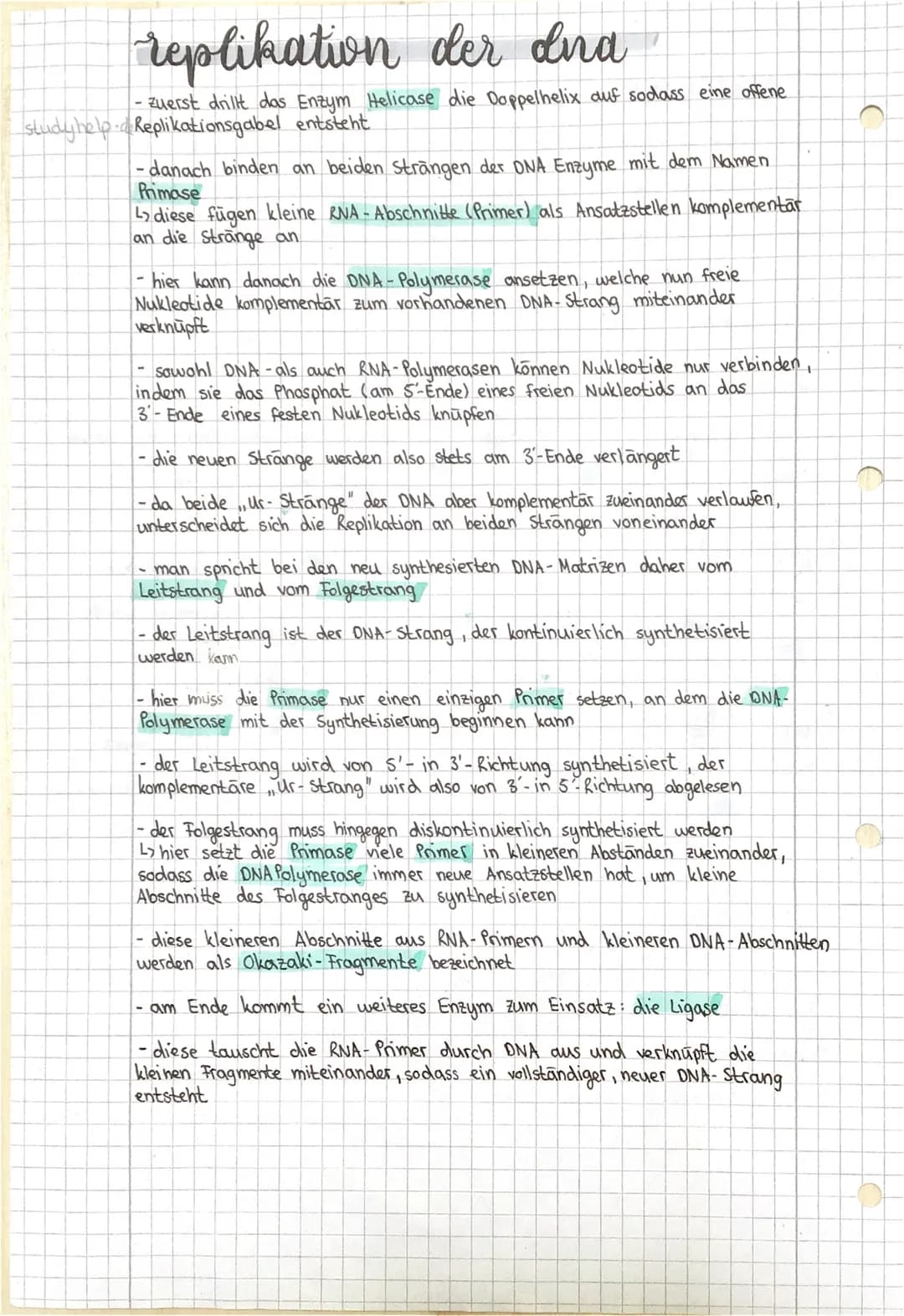 Bio Lemzettel 2. Klausur
*
mitove
Als Mitose wird eine Kernteile bezeichnet, an der sich eine
Teilung der
Mutterzelle in zwei, mit der Mutte