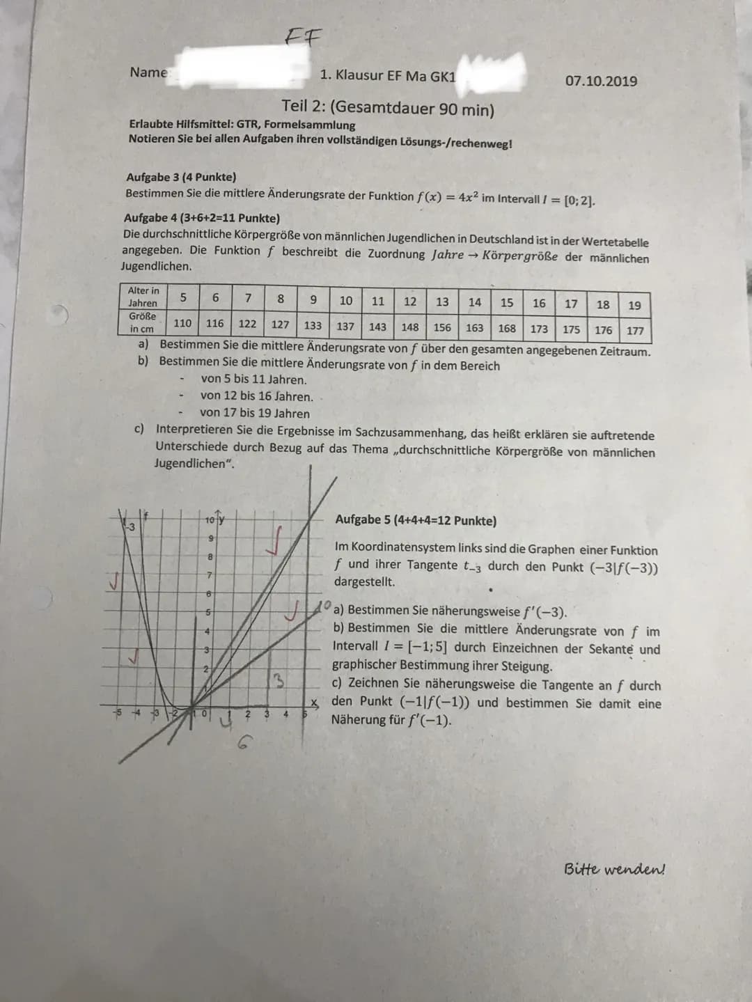 @
1. Klausur EF Ma GK1
Teil 1: hilfsmittelfrei (max. 30 min)
Sobald Sie mit der Bearbeitung fertig sind, können Sie diesen Teil der Klausur 