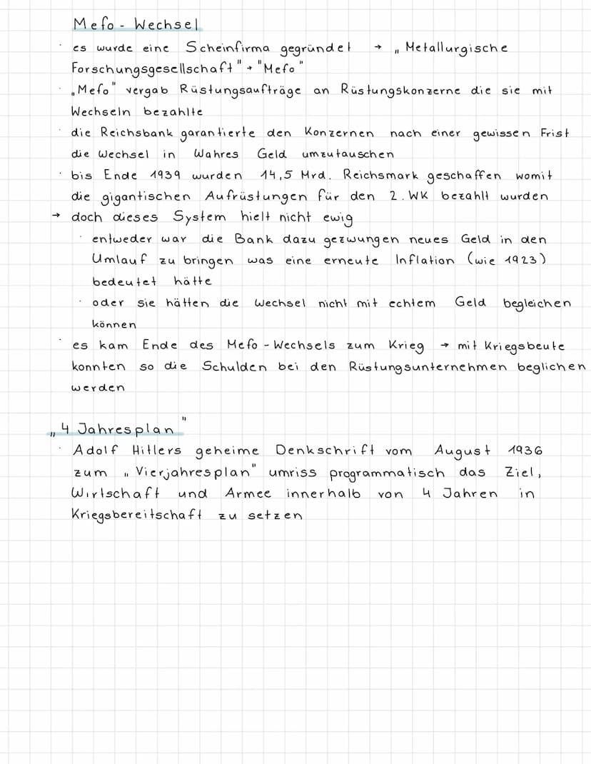 Die Herrschaft des Nationalsozialismus
Deutschland.
1
3
Wirtschaftspolitik.
Motive und Formen
sung und
des
2.
und
opposition
der Unterstützu