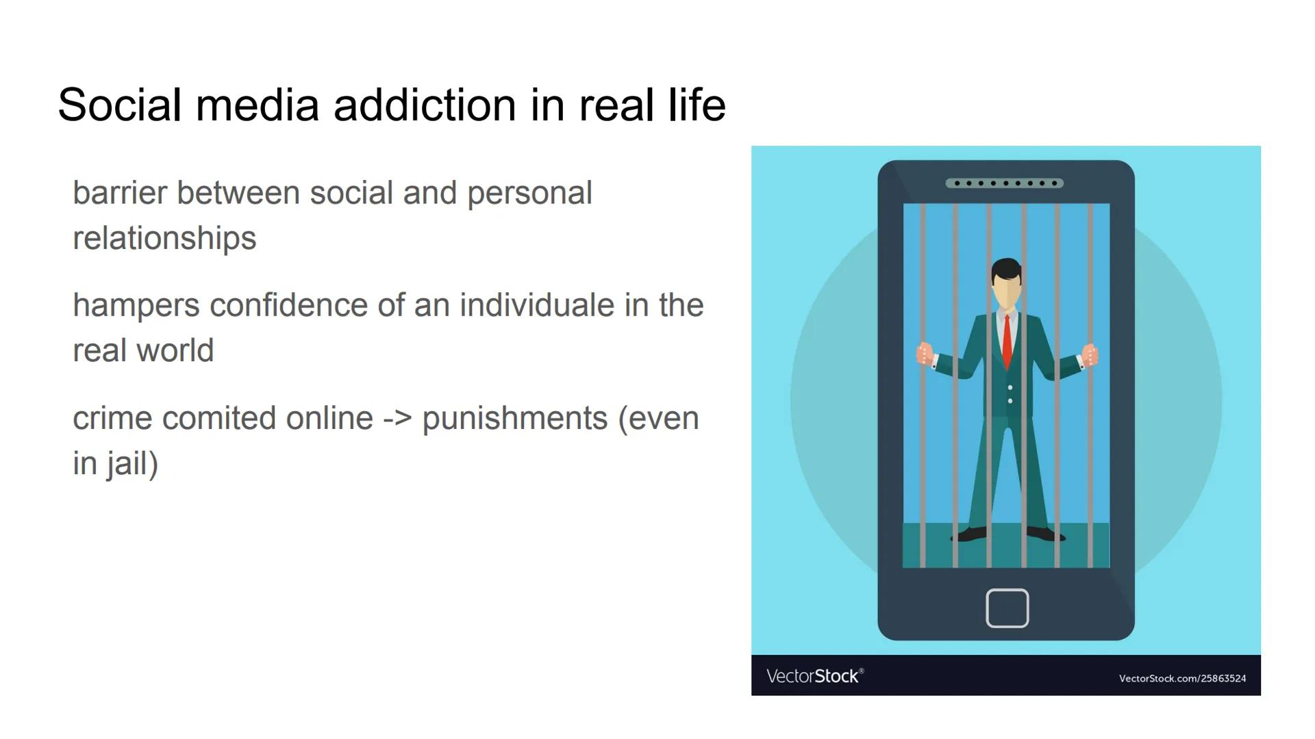 # Social media addiction

Help! # What is Social media?

Social media are media for
social interactions, using
highly accessible publishing
