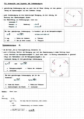 Know Kinematik und Dynamik der Kreisbewegung thumbnail