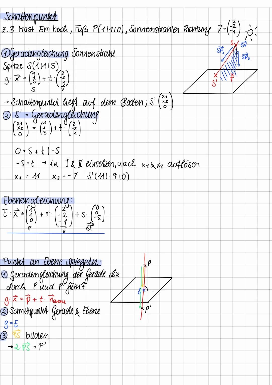Vektor Pfeildarstellung einer bestimmten Länge, der in eine bestimmte Richtung verläuft
Verbindungsvektor Strecke zwischen zwei Punkter /Ort