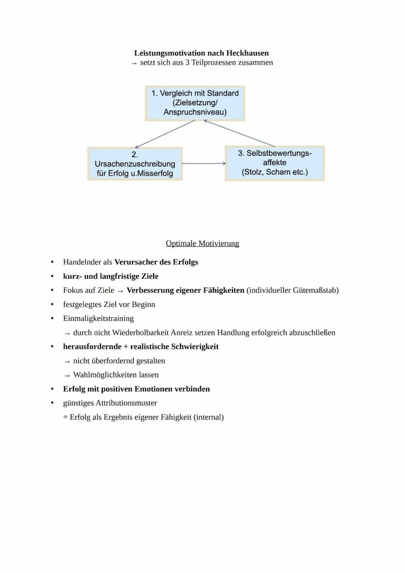 Begriffe
●
●
Motive
(Modell der Motive nach Gabler)
→ aus dem Verhalten & den sprachlichen Äußerungen erschlossene Bereitschaften, sich in
s