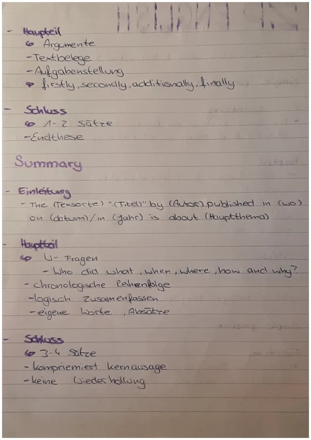 ZP ENGLISH
Describe say what it looks like)
simple present
Kurze Einleitung
• The given text is an (Textsorte und titel) by
(Autor). It port