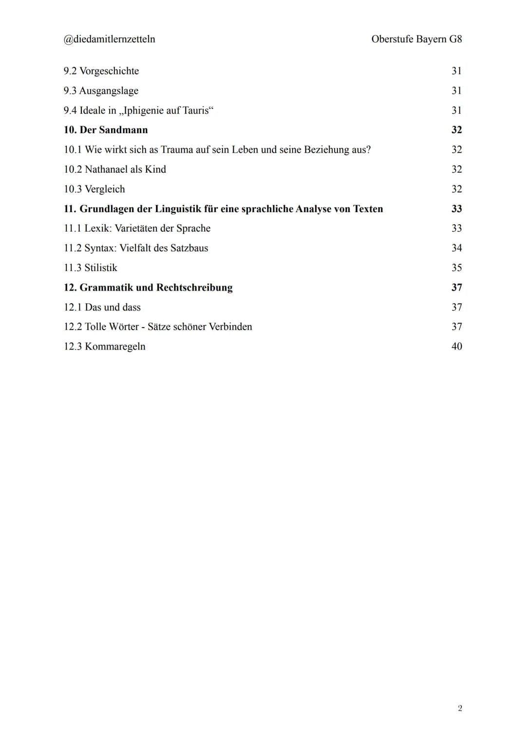 @diedamitlernzetteln
Deutsch Zusammenfassung Q11
1. Epochen
1.1 Die Romantik
1.1.1 Historische Hintergründe der Romantik
1.2 Weimarer Klassi