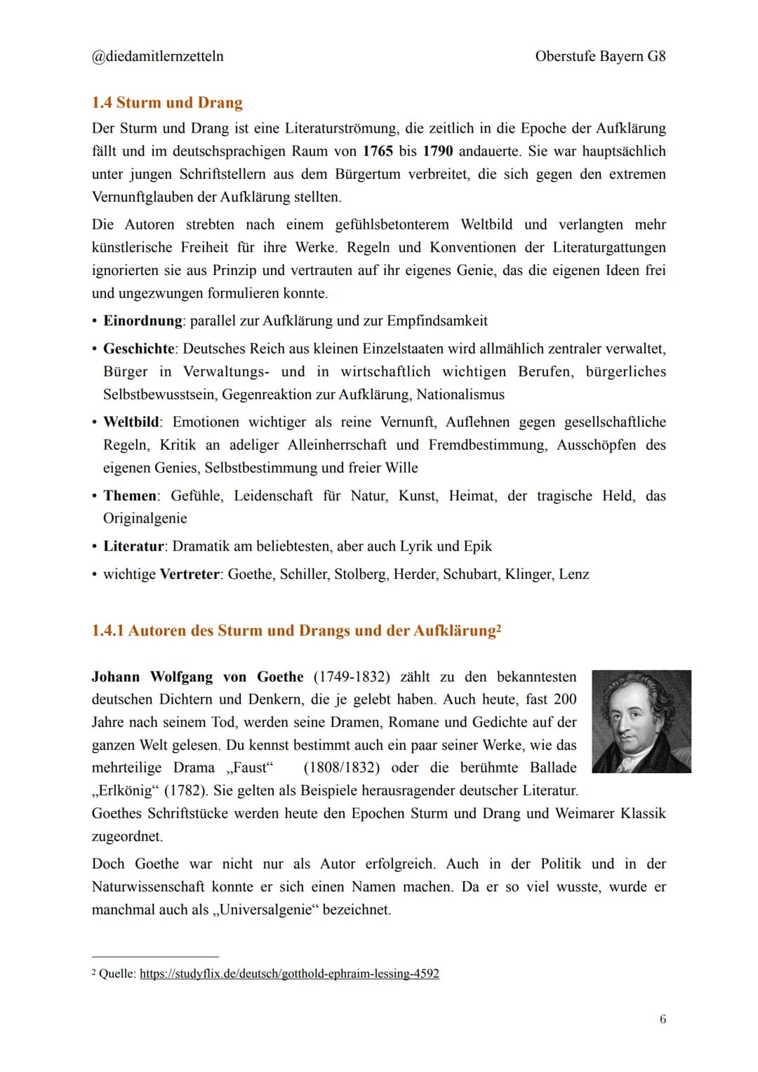 @diedamitlernzetteln
Deutsch Zusammenfassung Q11
1. Epochen
1.1 Die Romantik
1.1.1 Historische Hintergründe der Romantik
1.2 Weimarer Klassi