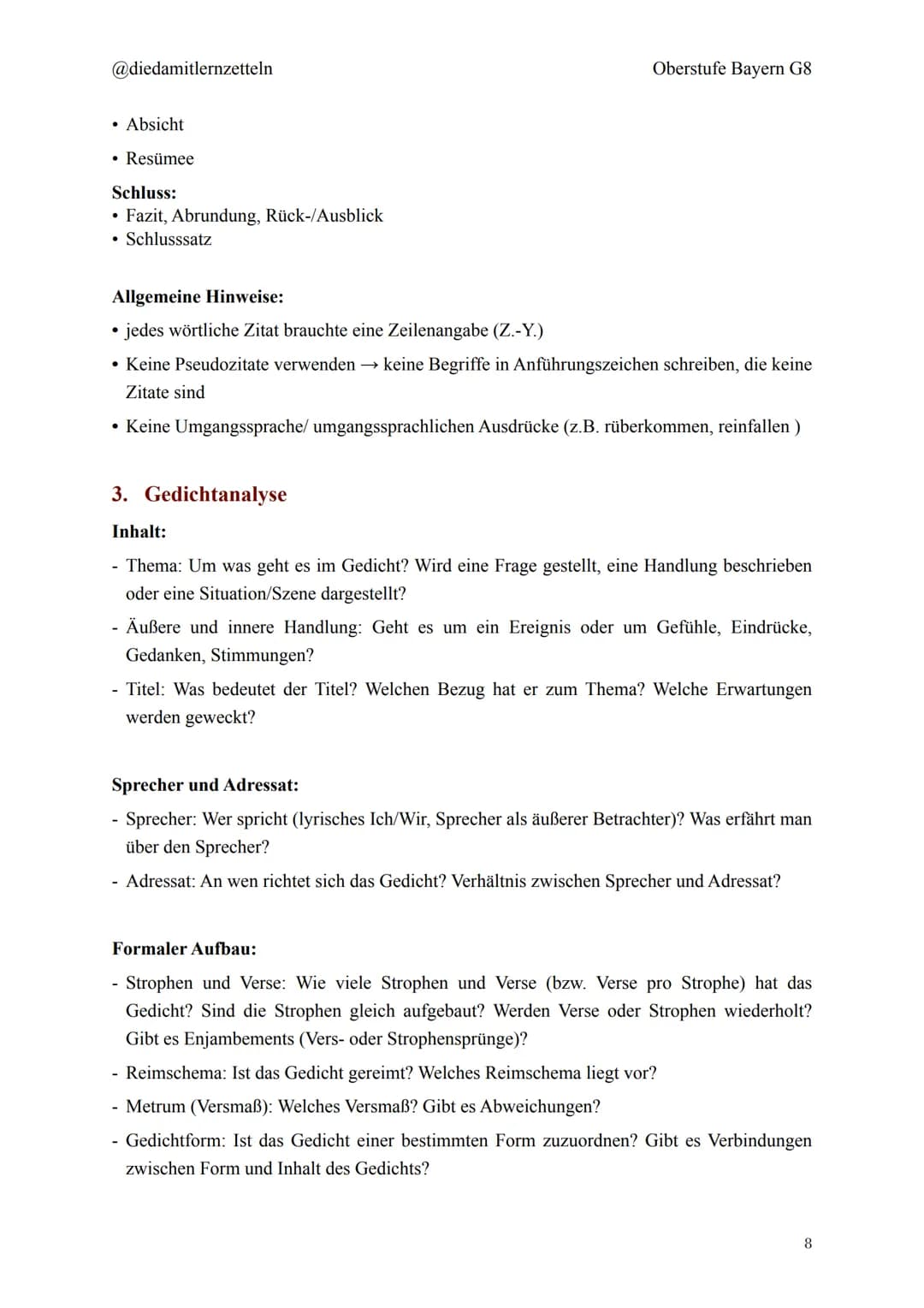 @diedamitlernzetteln
Deutsch Zusammenfassung Q11
1. Epochen
1.1 Die Romantik
1.1.1 Historische Hintergründe der Romantik
1.2 Weimarer Klassi