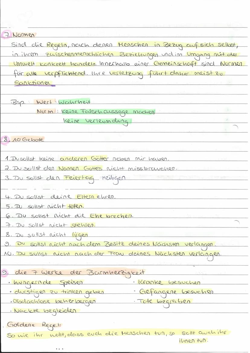 Religion : Gewissen
16. Mai 2017
1. Definition: Gewissen
Das Gewissen ist eine
innere
Stimme im Menschen. ES urteilt wie
ein Richter, wie be