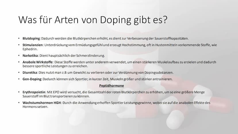 Fo
604
90.
20
Doping im Sport
Von Justina Steinbach
11
Dieses Foto von "Unbekannter Autor" ist lizenziert unter CC BY-ND Was ist Doping?
Der