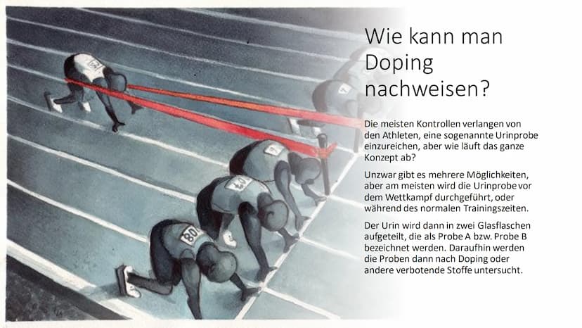 Fo
604
90.
20
Doping im Sport
Von Justina Steinbach
11
Dieses Foto von "Unbekannter Autor" ist lizenziert unter CC BY-ND Was ist Doping?
Der
