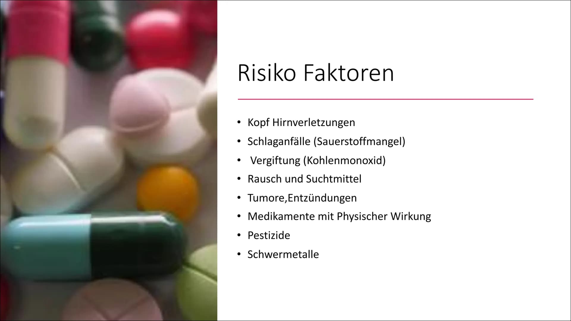 Parkinson Gliederung
●
Parkinson - Was ist das?
Symptome
Ursachen, Risiko Faktoren
Stadien
Syndrome
Behandlungsmethoden
• Neuronale Wirkung
