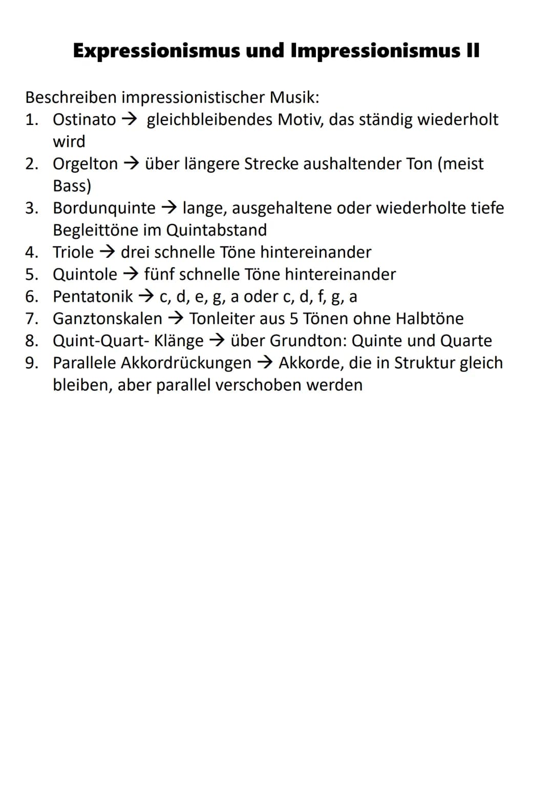 zeitliche Einordnung:
Impressionismus: letztes Viertel des 19. Jahrhunderts
Expressionismus: nach 1900 (ca. 1907-1927)
●
Definition:
●
●
bek